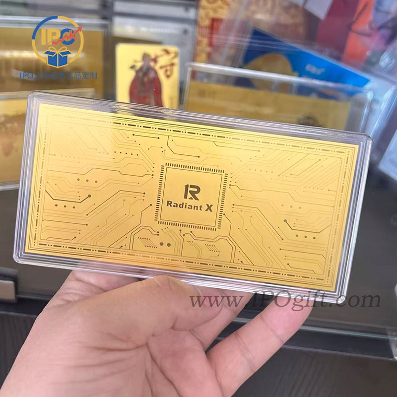锐翔智能上市纪念金钞定制